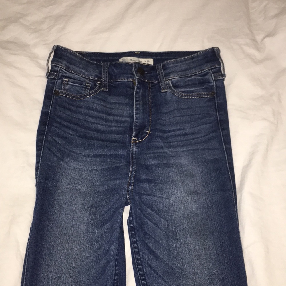 High rise jeans